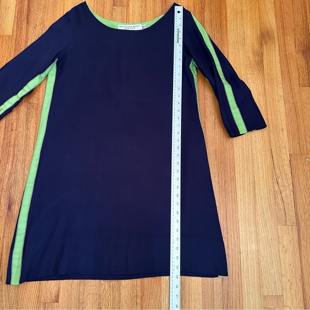 Gretchen Scott Designs Dress 3/4 Sleeve, Size Medium (j5) - Picture 4 of 11